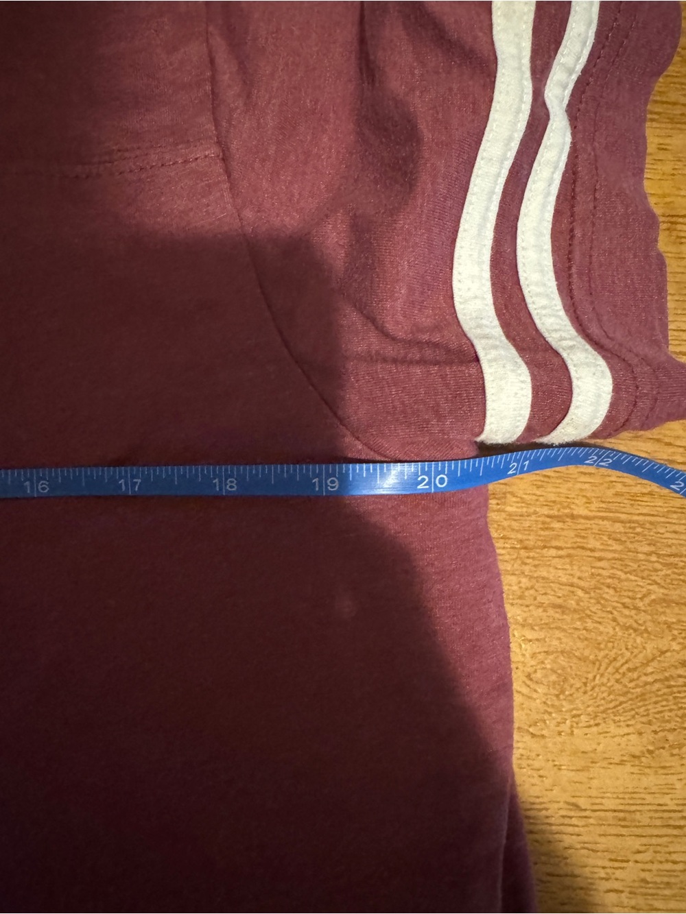 Texas Aggie Football Vintage-Style V-Neck Tee - Maroon & White - Picture 5 of 5